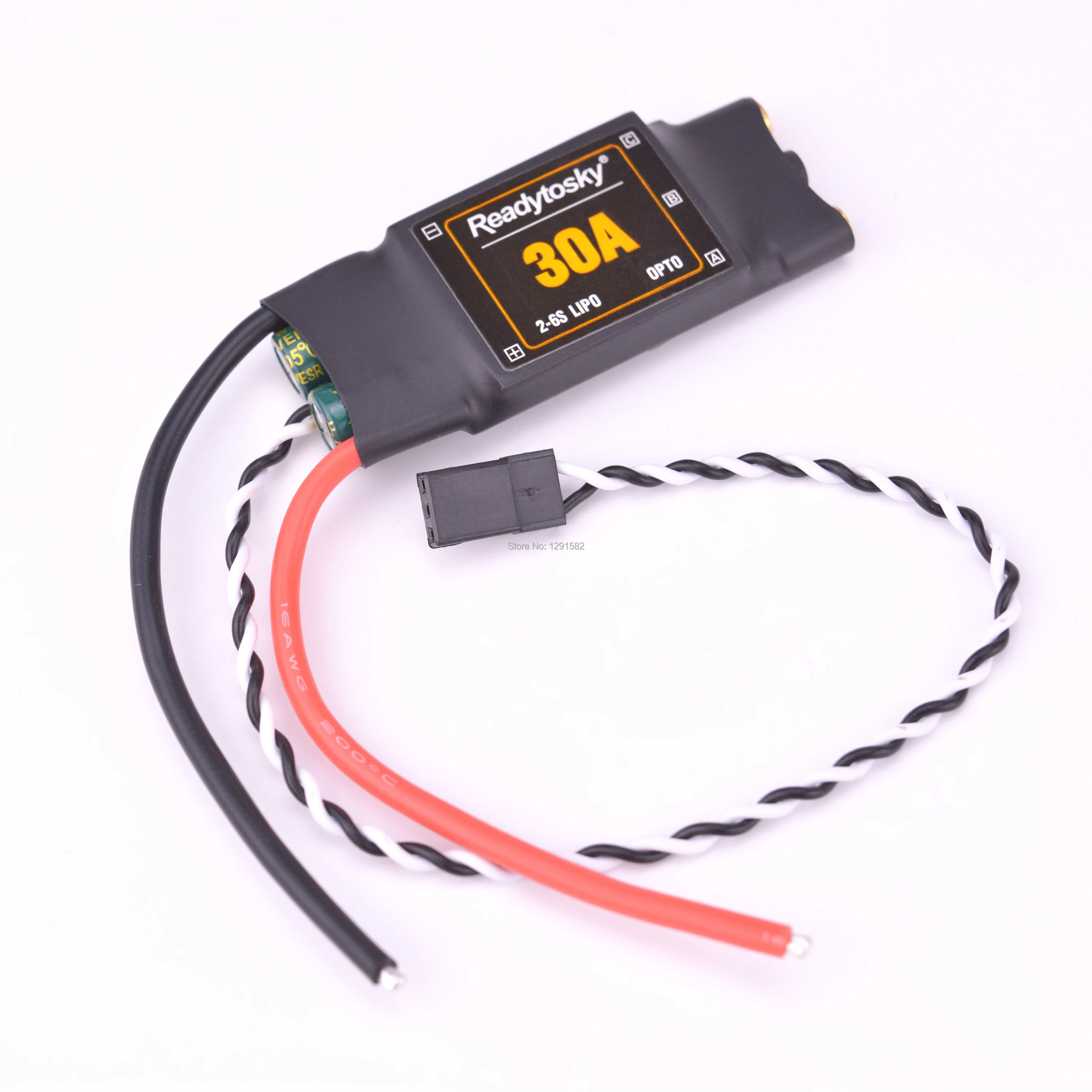 30A ESC OPTO 2-6S электронный контроллер скорости с проводом/3 5 мм банановый разъем для