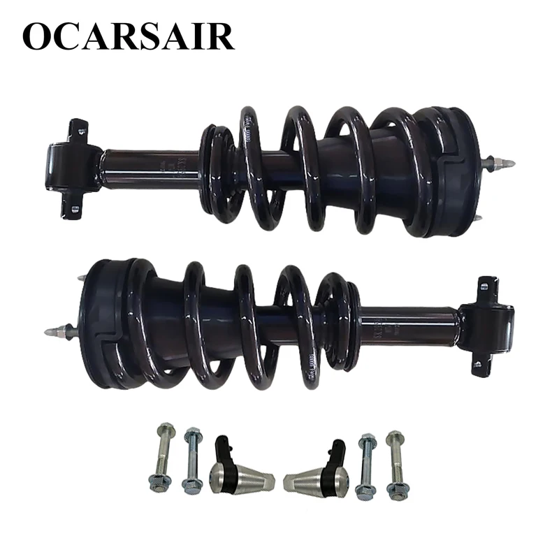 Передний амортизатор в сборе с байпасом для Cadillac Escalade Chevy Chevrolet Avalanche Suburban Tahoe GMC Yukon