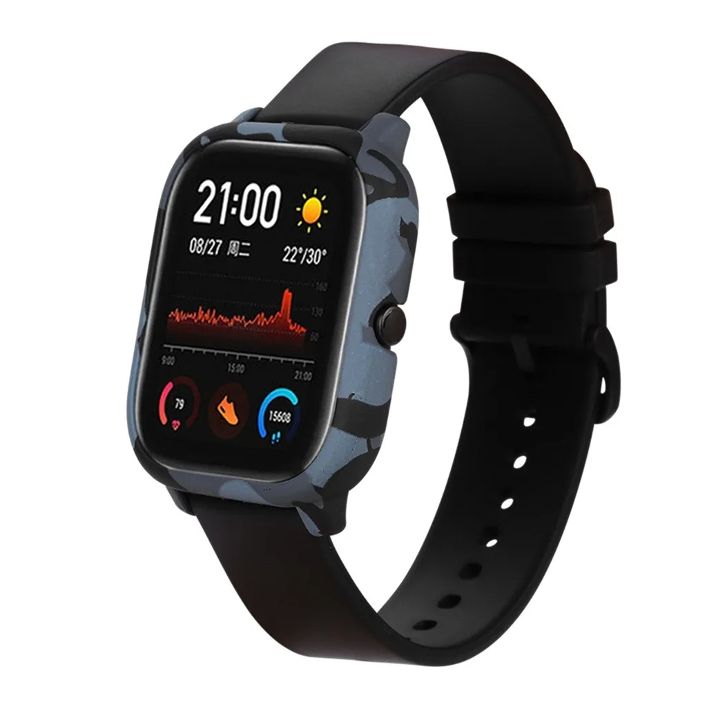 Окрашенный чехол из поликарбоната для Xiaomi Huami Amazfit GTS протектор для часов чехол замена защитная крышка оболочка Спорт Смарт Wacth 19Nov