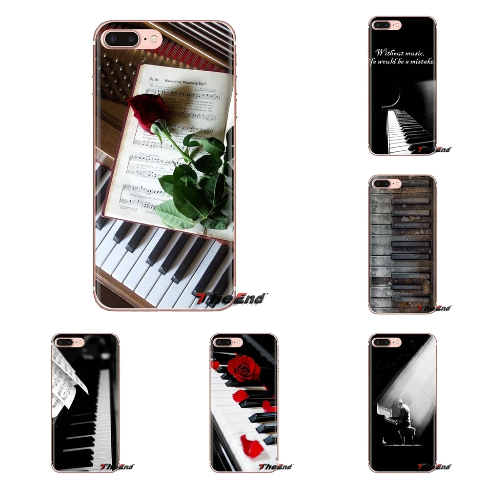 Мягкие прозрачные чехлы I love piano для huawei mate Honor 4C 5C 5X6X7 7A 7C 8 9 10 8C 8X20 Lite Pro |