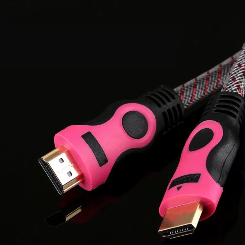 HD/MI Cord 1,5 m-20 m 24K позолоченный кабель для ТВ приставка BAJEL HDMI кабель