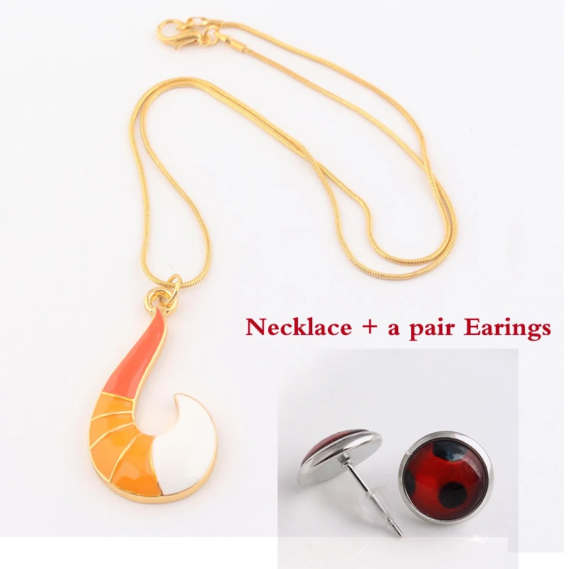 Necklace and Earring Ожерелье с божьей коровкой кошка Нуар Леди Жук желтый крючок длинный кулон ожерелье подарки девушки аксессуары женское ожерелье и серьги наборы - Окраска металла: Necklace and Earring