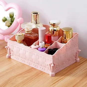 

Makeup Organizer for Cosmetic Large Capacity Cosmetic Storage Box Organizer Desktop Jewelry Nail Polish Makeup Drawer Container
