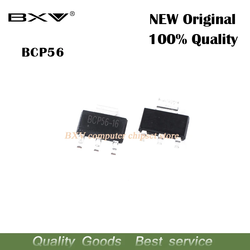 10 шт. транзистор BCP56 SOT223 BCP56T1G SOT 223 SMD NPN бесплатная доставка|Интегральные схемы| |