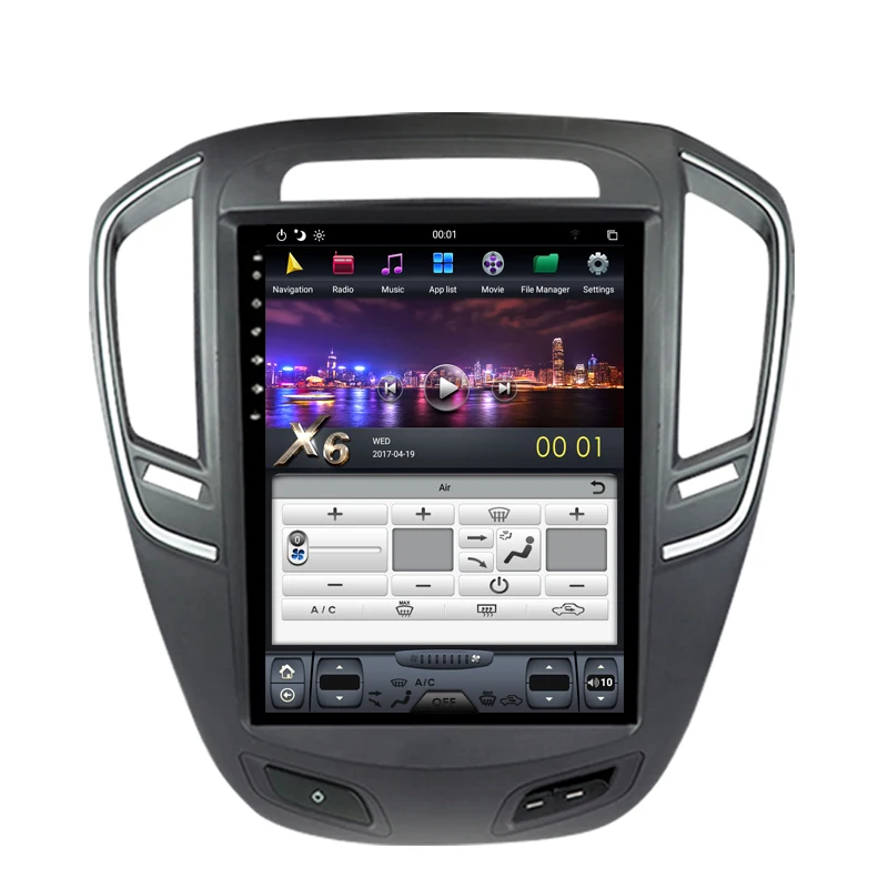 NAVITOPIA 10.4inch 4G+64GB Tesla Style Vertical Screen Android 8.1 Car DVD GPS Navigation for Buick Regal
