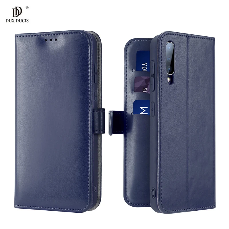 Оригинальные чехлы для samsung Galaxy A50 чехол роскошный флип-бумажник кожаный