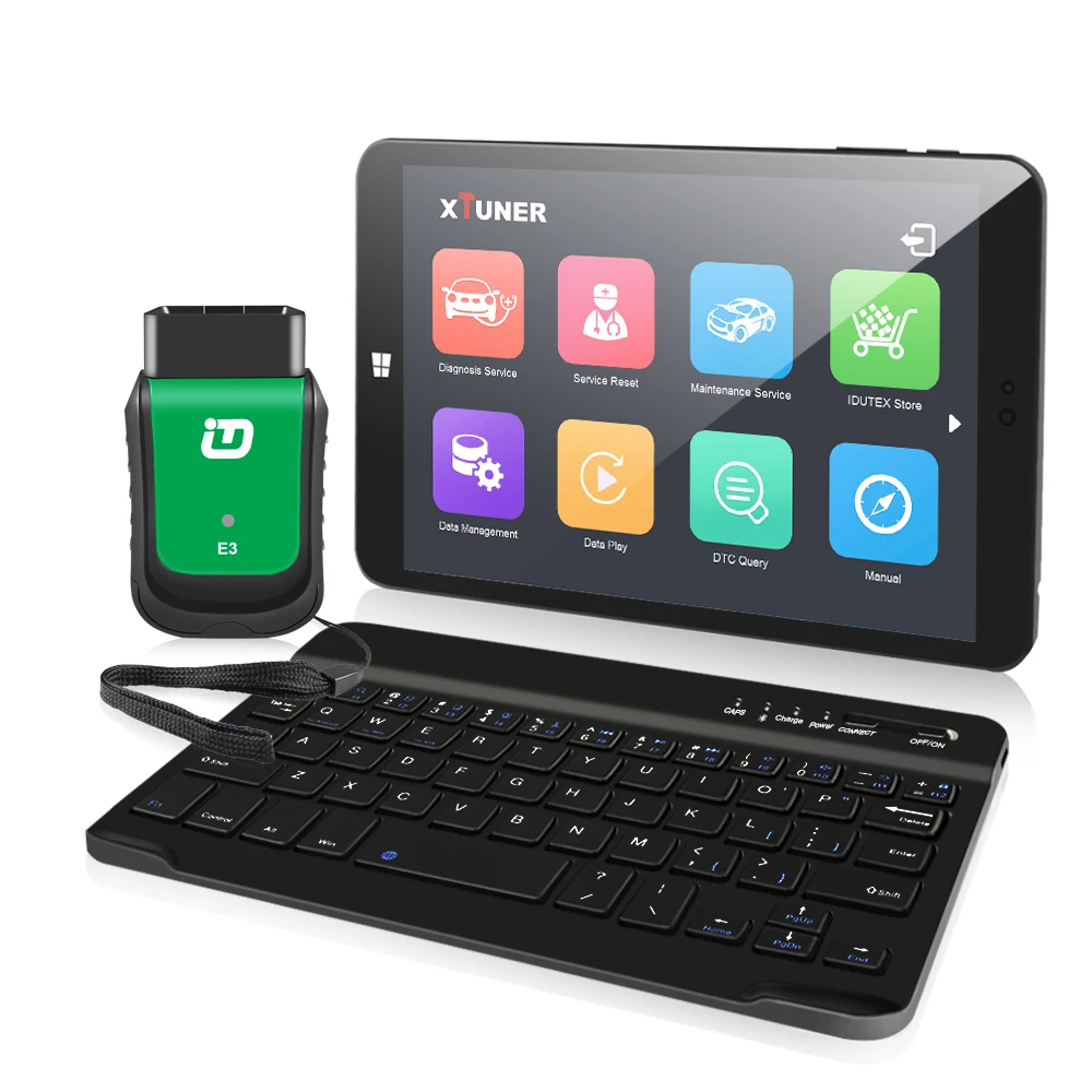 OBD2 автомобильный диагностический инструмент XTUNER планшет E3 V10.7 Wifi полная система сканер лучше, чем Vpecker Easydiag Автомобильный сканер