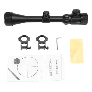 

3-9x40 Optic Scope Red Green Rangefinder Illuminated Optical Sniper Rifle Scope Hunting collimator Scopes Riflescope for hunting