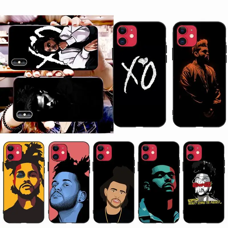 HPCHCJHM J COLE The Weeknd Starboy Pop Cantor силиконовый черный чехол для телефона iPhone 11 pro XS MAX 8 7 6 6S