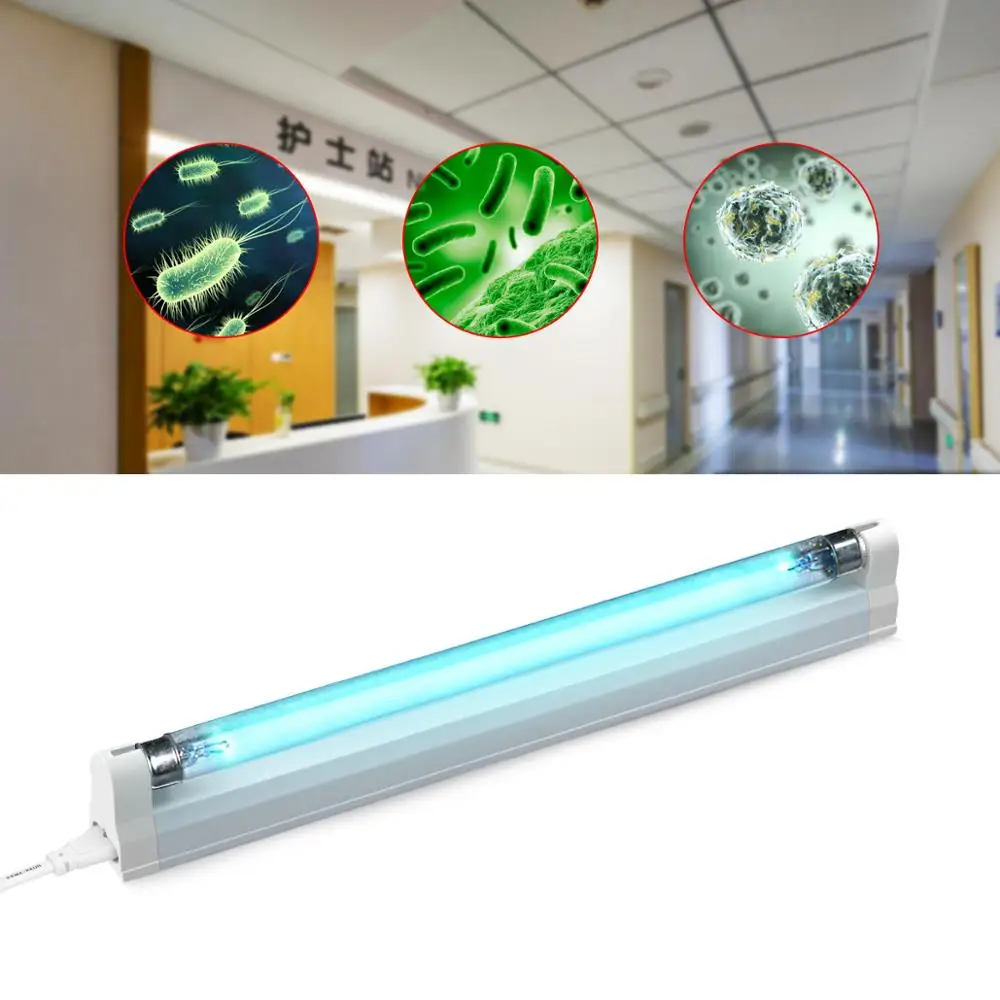 

Sterilization Ultraviolet lamp T5 Quartz linear LED UV Lamp 6W 8W 110V 220V bactericidal LED Bar Light Germicidal Disinfect Tube