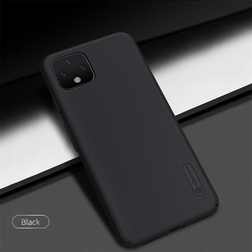 Чехол для Google Pixel 4 XL, чехол Nillkin, суперматовый, Жесткий ПК, Черная задняя крышка, защитный чехол для телефона, для Google Pixel4