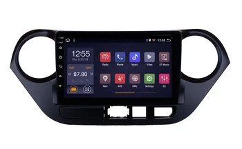 

10.1" rotate screen quad-core 2.5D IPS screen android 8.1 Car GPS radio Navigation for Hyundai I10 2014-2016