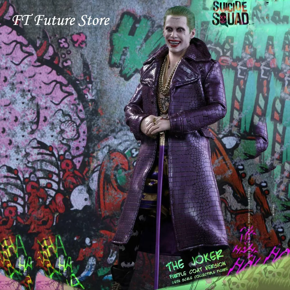 Limited Collectible 1/6 Volledige Set HOTTOYS MMS382 Suicide Squad Joker Paarse Jas Ver. Action Figure Deluxe Ver. Model voor Fans Limited Collectible 1/6 Volledige Set HOTTOYS MMS382 Suicide Squad Joker Paarse Jas Ver. Action Figure Deluxe Ver. Model voor Fans