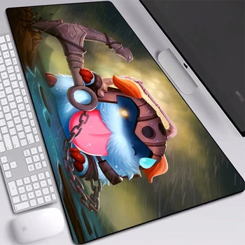 

League Of Legends Hero Persona Pad Mice Gaming Mouse-Pad Non-slip Dirt-resist Desktop Pad 90x40cm Big Desk Mat Gamer Accessories