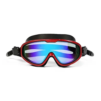 

Large Frame Waterproof Goggles Anti-fog Anti-ultraviolet Swimwear Electroplating Goggles Swimming Eyewear Diving Adult Glasses