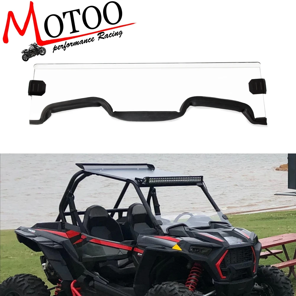 

UTV Half Windshield for Polaris RZR XP 100014-18 XP4 1000 14-18 RZR 900 15-18 RZR 4 900 15-18 RZR S900 15-18