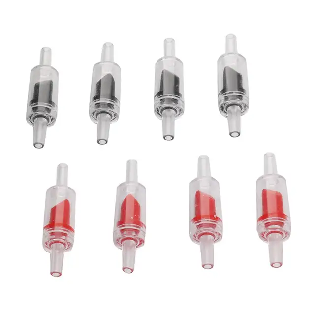 5 Db Egyirányú Nem Visszatérés 4 Mm-Es Ellenőrző Szelep Tartós Akvárium Otthoni Haltartály-Öntözőszivattyú Csatlakozók - Image 6