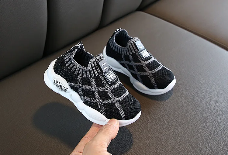 Autumn Children Boys Girl Kids Roman Mesh Breathable Sneakers Shoes Big Size Kids Boys Girl Casual Sport Running Shoes