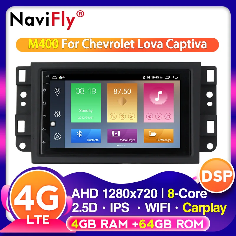 Автомагнитола для Chevrolet Lova Captiva Gentra Aveo Epica 4G Wi-Fi DSP IPS Android 10 навигация GPS SWC BT |