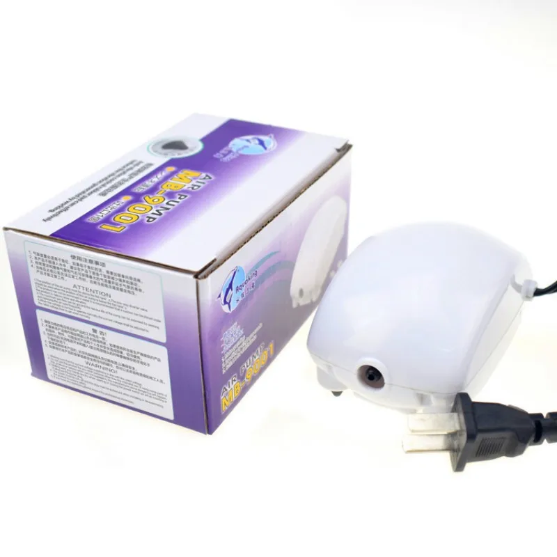 Aquarium Air Pump Ultra Silent Fish Tank Oxygen Pump Air Aerator Pump For Fishes