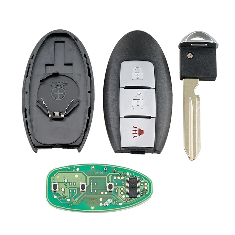 Автомобильный умный дистанционный ключ 3 кнопочный ключ автомобиля Fob Подходит для Nissan Rogue 2008-2013 315Mhz Cwtwbu729