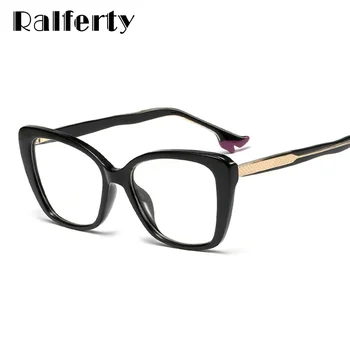 

Ralferty 2020 Fashion Optic Frames Female Eyeglasses Frame Women High-heeled Decorated Myopia Glasses 0 Diopter F93361