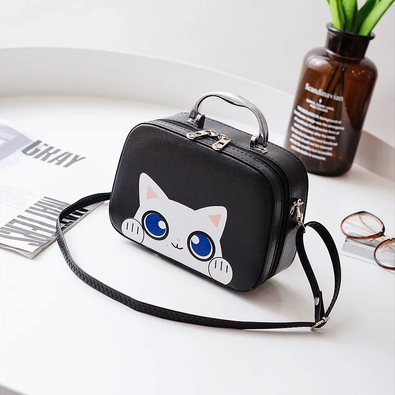 

Cosmetic Bag Multi-functional Cute Portable Travel Bag Skincare Printed Storage Box Cosmetic Box Printed Handbag Fashion
