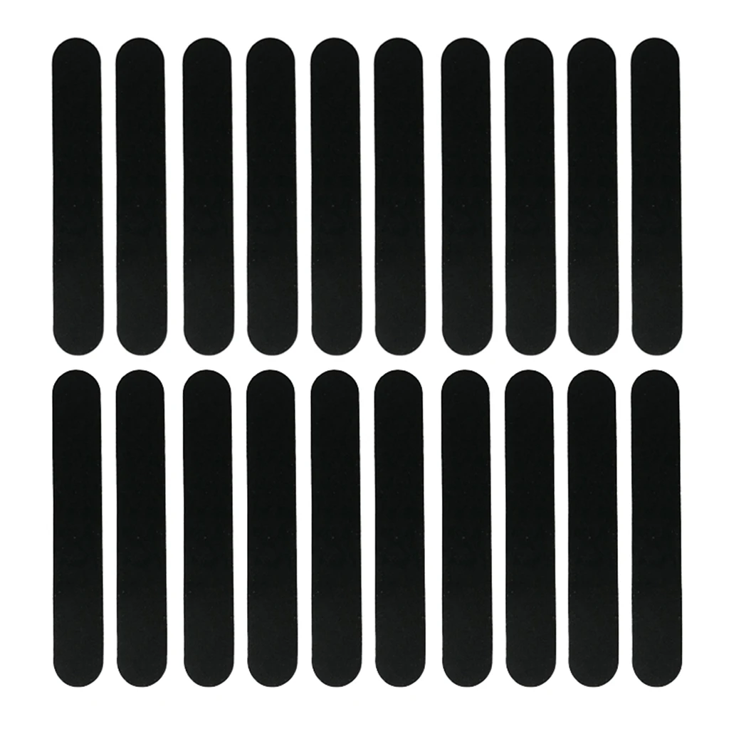 Black 23.5x3.7cm Большая часть 20 самоклеющихся шляп Размер редуктор крышка заставка пота поглотитель ленты стикер - Цвет: Black 23.5x3.7cm