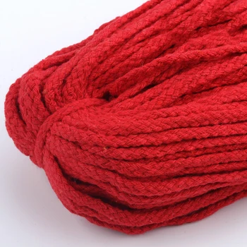 

Decor Durable Rope Artisan Craft Macrame Hanging DIY Scrapbooks 5mm 80-90m Accessories Colorful Handmade String Twisted