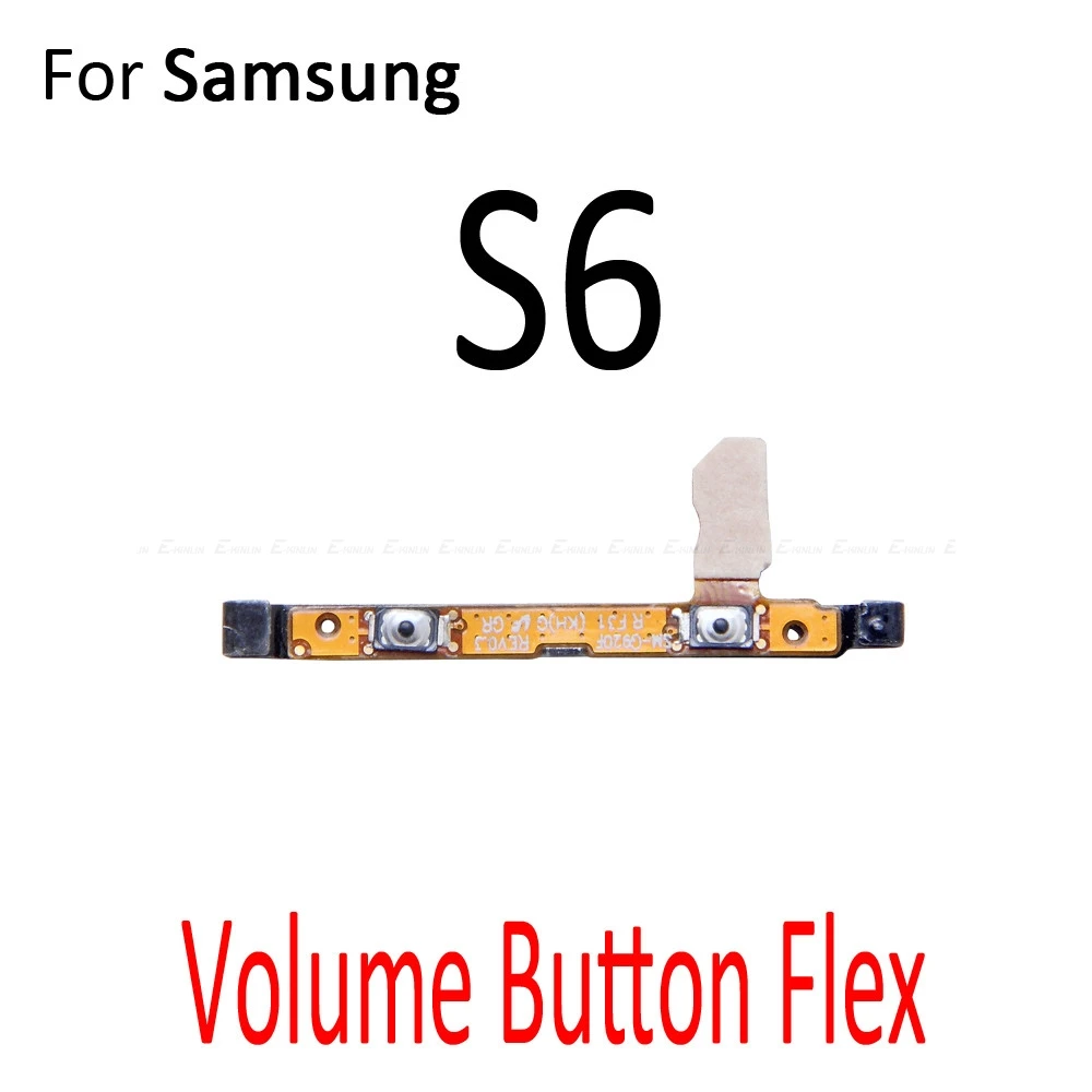 Кнопка включения кнопки включения Кнопки громкости гибкий кабель для Samsung Galaxy S6 Edge Note 4 5 8 9 - Цвет: S6 Volume Flex