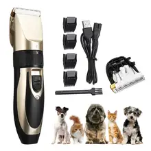Professional Pet Dog Hair Trimmer Animal Grooming Clipper Pet Shaver Cat Haircut Shaver Electrical Scissor Clipper for Dogs