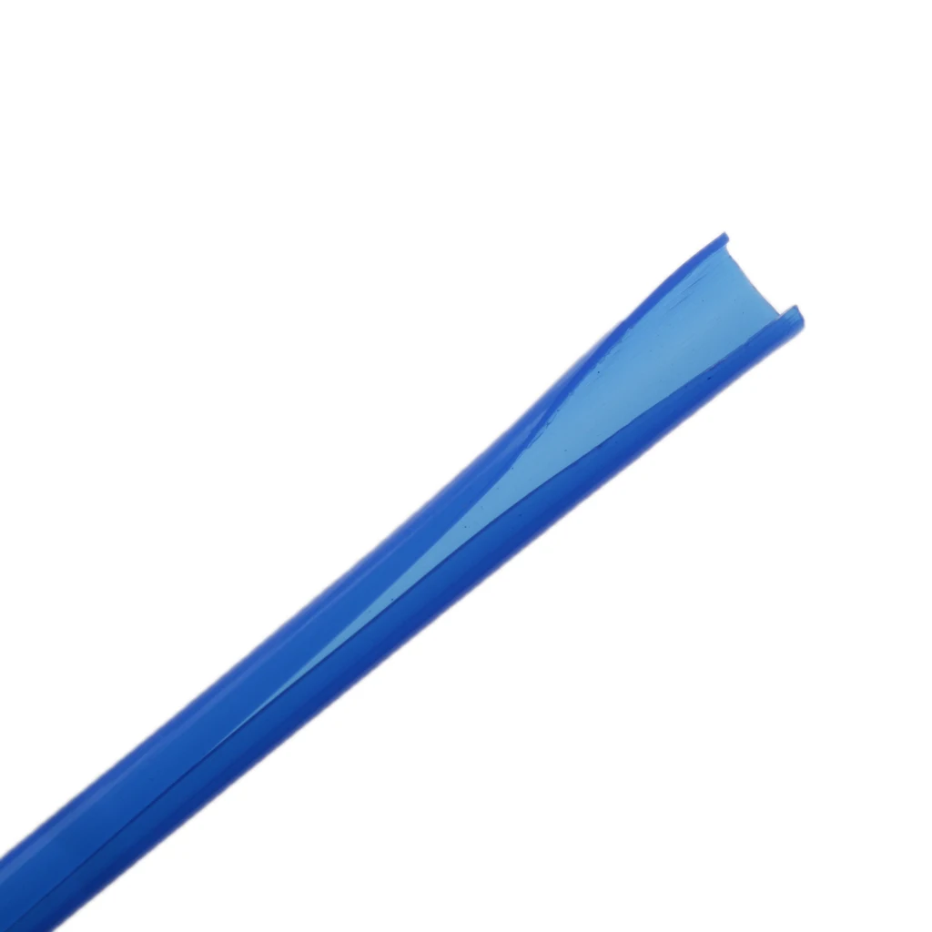 72 Pieces Universal Motocross Wheel Rim Spoke Wraps Skins Cover Blue/Red