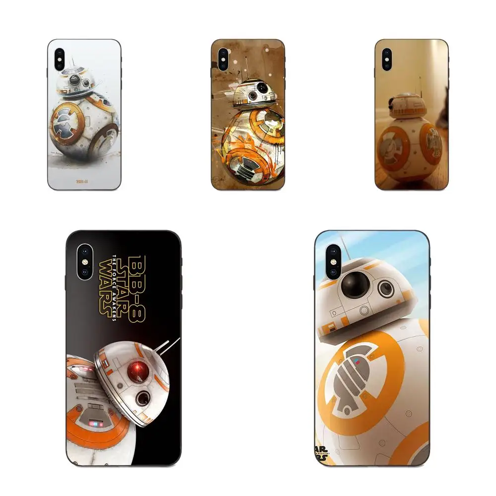 Starwars Bb-8 Droid Robot Bb8 для Galaxy A3 A5 A6 A6s A7 A8 A9 A10 A20E A30 A40 A50 A60 A70 A80 A90 Plus 2018 чехол из ТПУ |