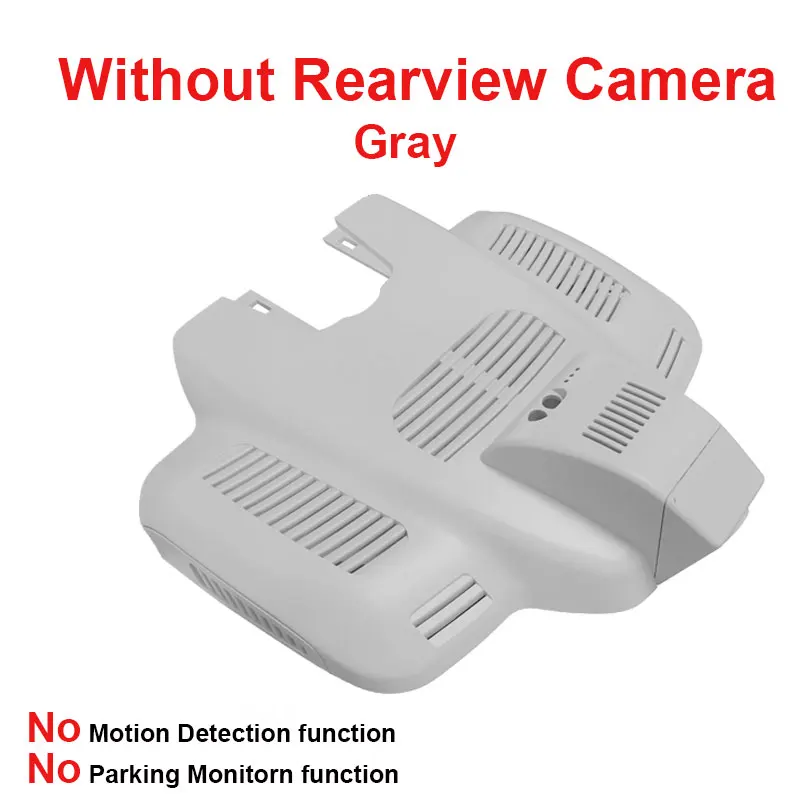 Gray No Rear Lens Kampacar Wifi Автомобильный видеорегистратор для Mercedes Benz E Class E350 AMG CLS350 E220d W213 E200 E300 E320 E320L E300L Dash Cam две камеры видеорегистраторы - Название цвета: Gray No Rear Lens