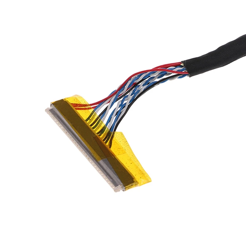 Универсальный FIX 30 Pin 1ch 6bit LVDS кабель 26 см для 14 1 15 6 дюймов ЖК панели|Кабели питания|