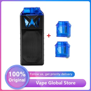 

Original Heavengifts Wi PodX Pod System Vape Kit with 350mAh Battery & 1.8 ml Pod & 1.25ohm ceramic coil Box Pod Kit vs Vinci X