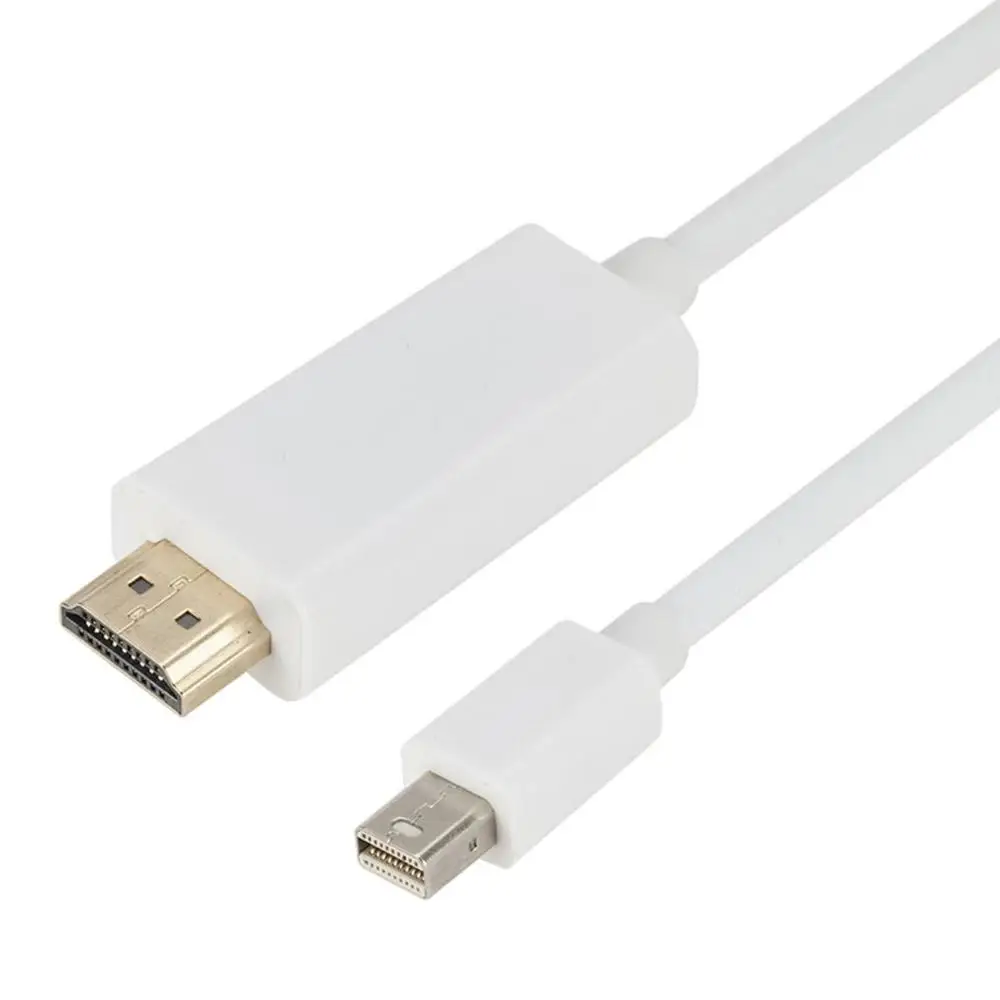 Mini Dp To Hdmi Cable Minidp To Hdmi 1.8 M Dp Line Minidisplayport 20pin Interface Perfect Lossless Signal Plug And Play Durable