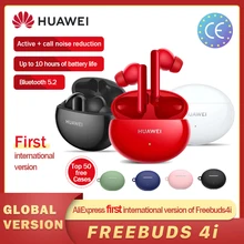 Глобальная версия 2021 hauwei FreeBuds 4i Беспроводной наушники Bluetooth 5,2 динамический блок ANC Беспроводной Bluetooth для P40 lite