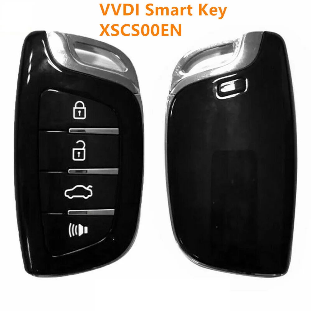 

10pcs/lot XSCS00EN Xhorse wireless smart key VVDI2 English Version Universal Remote control Key 4 Buttons for VVDI Key Tool