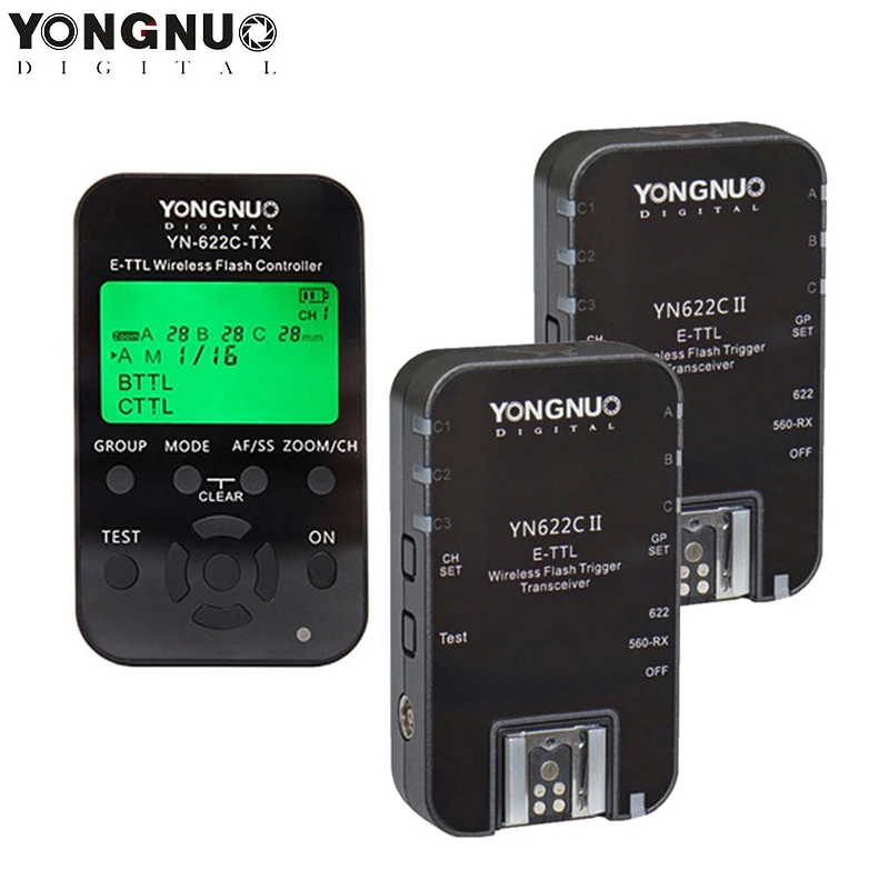 Беспроводная вспышка YONGNUO TTL триггер фотовспышка высокоскоростной синхронизатор