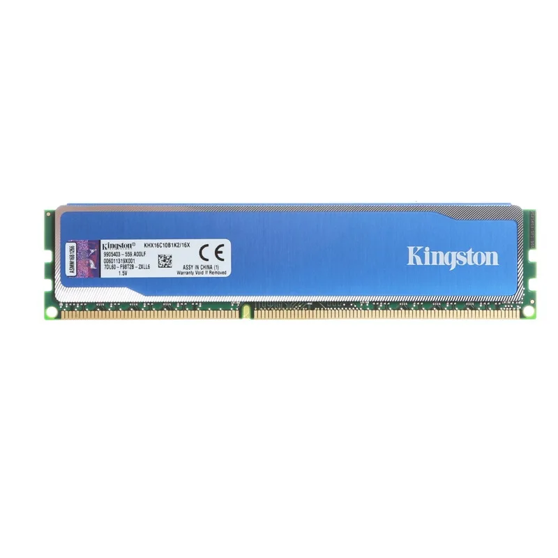 Kingston HyperX Blu DDR3 1600MHz Memory DDR3 8GB 4GB 240-Pin DIMM Intel Gaming Memory Desktop PC3