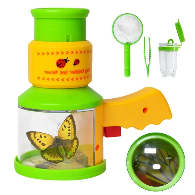 Kids Preschool Toy Outdoor Observation Bug Catcher Viewer Magnifier  Children, Bug Observation Toy, Bug Viewer