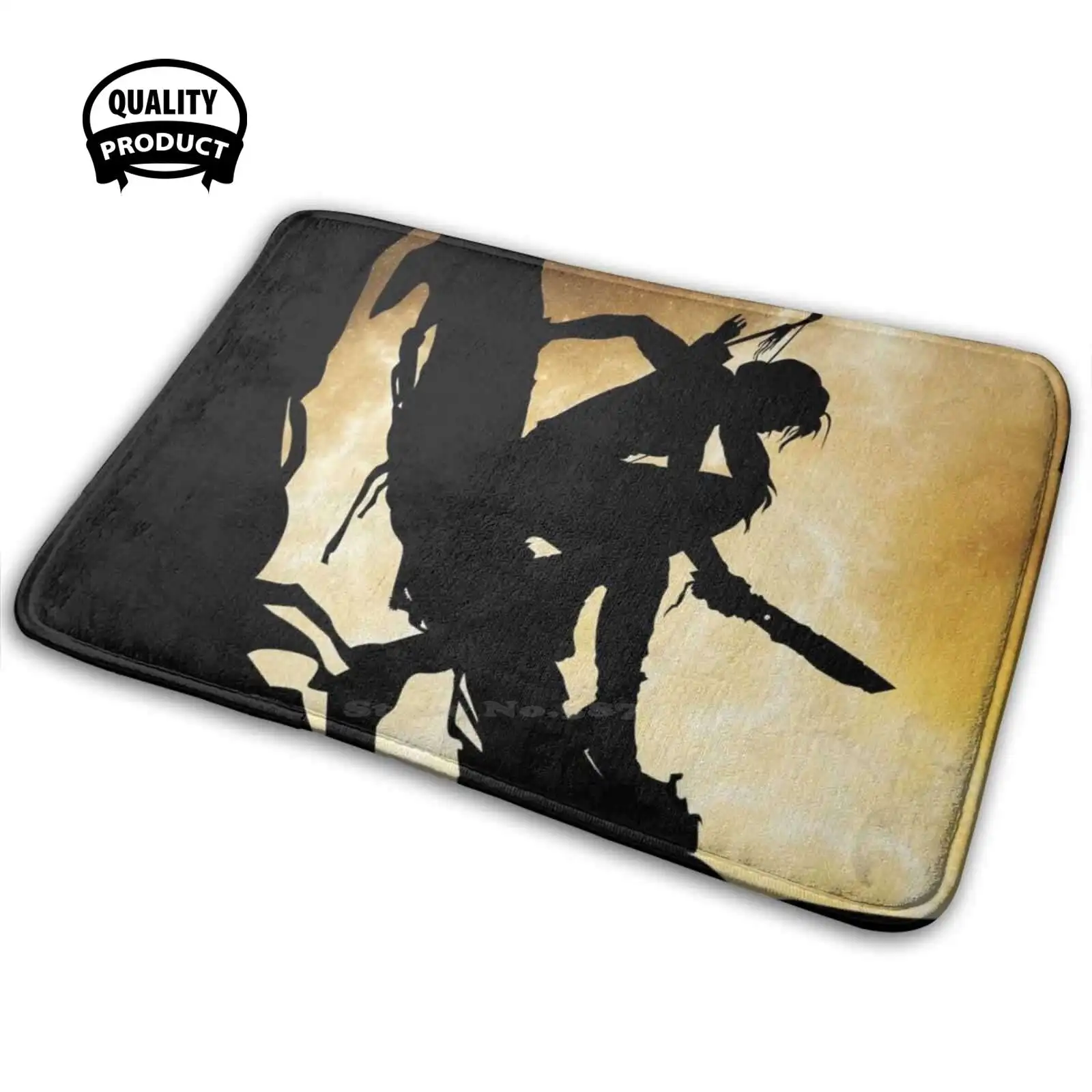 Ara 2 3D Morbido Tappetino Antiscivolo Tappeto Cuscino Per Moquette Zebra Pigro Tomb Raider Tomb Raider Gamer Gaming Videogioco Pc Angelina