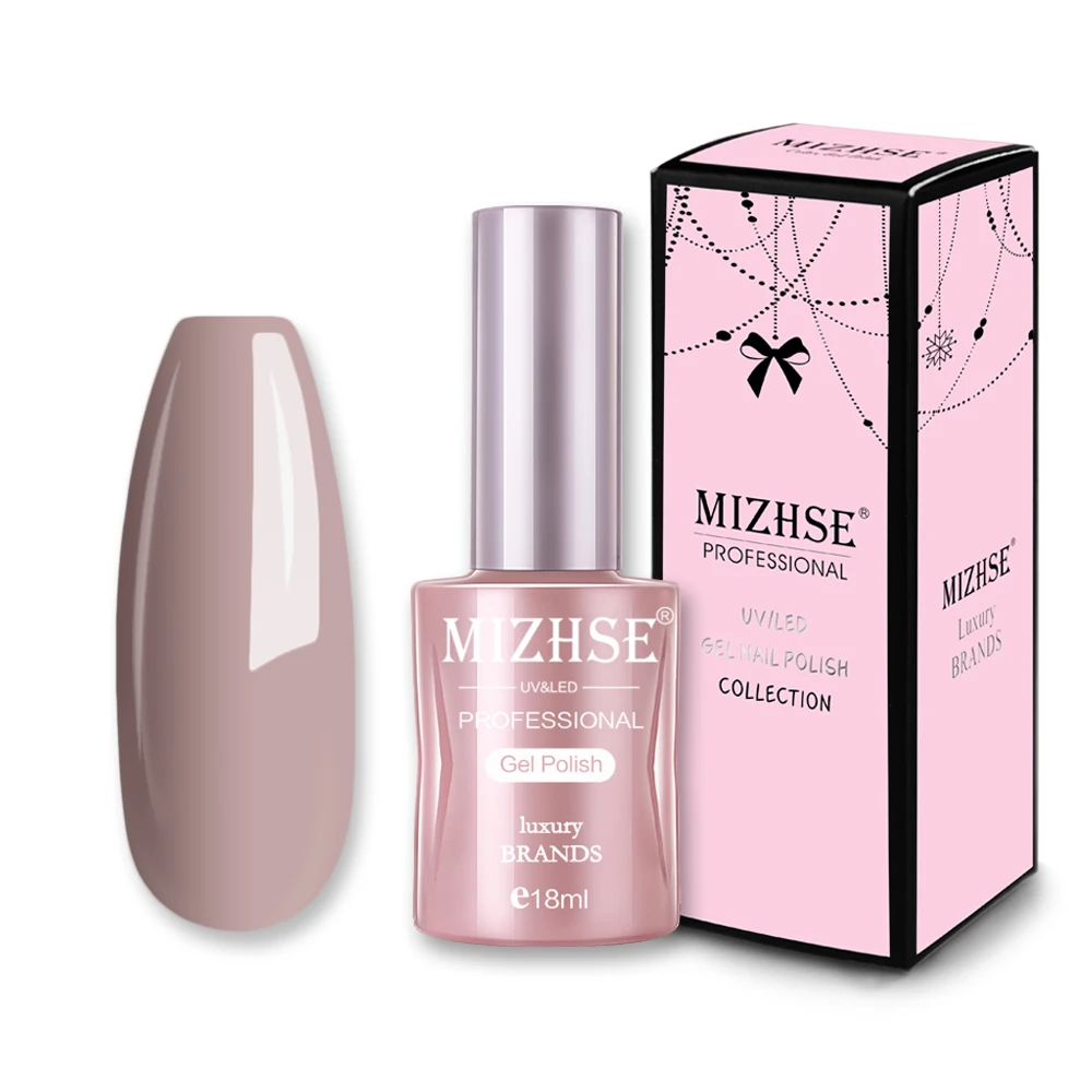 MZT004 MIZHSE 18 мл 1 шт. Гель-лак для ногтей Off White УФ-гель для ногтей Перманентный УФ-и светодиодный Гель-лак для ногтей - Цвет: MZT004