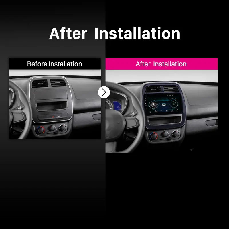 Seicane Car GPS HD 9