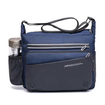 

Large Capacity Men Messenger Bag High Quality Oxford Waterproof Shoulder Bag for Men Casual Travel Crossbody Bag Male Sling Bag