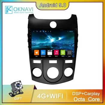

Android 9.0 DSP Carplay For KIA Forte Cerato 2008-2014 Multimedia Stereo Car Player GPS Navigation 2 Din Camera 4G Radio No DVD