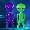 UFO ET PVC Alien Inflatable Doll Adult Child Toy Halloween Horror Christmas Birthday Party Novelty Treasures Outer Space Party 5
