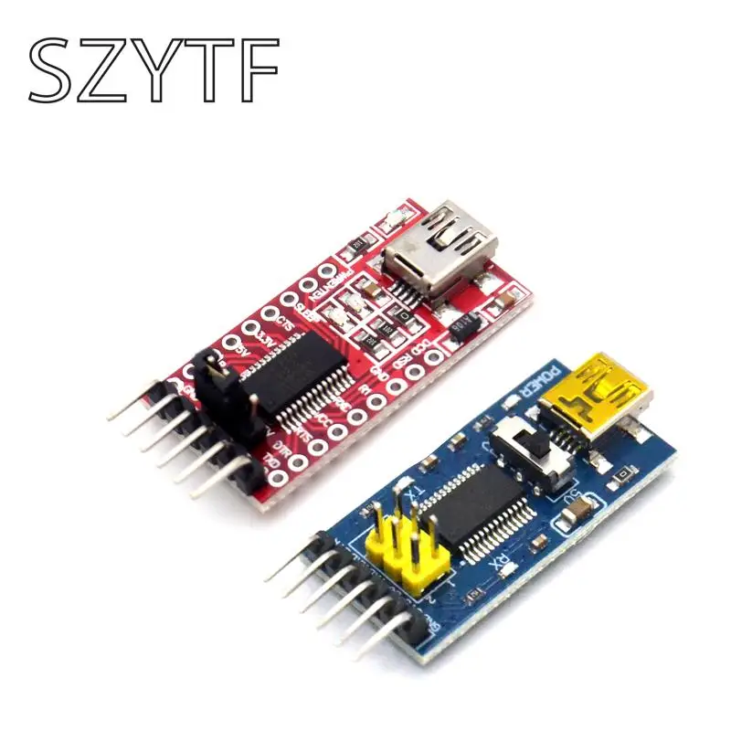 Последовательный преобразователь FT232RL FT232 FTDI 3 В 5 модуль адаптера мини-порт для