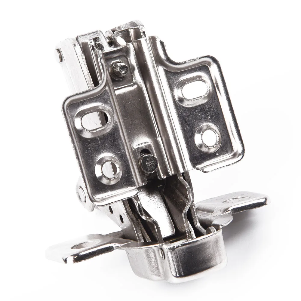 

165 Degree Door Hinge Replacement Stainless Iron With Screw Accessories
